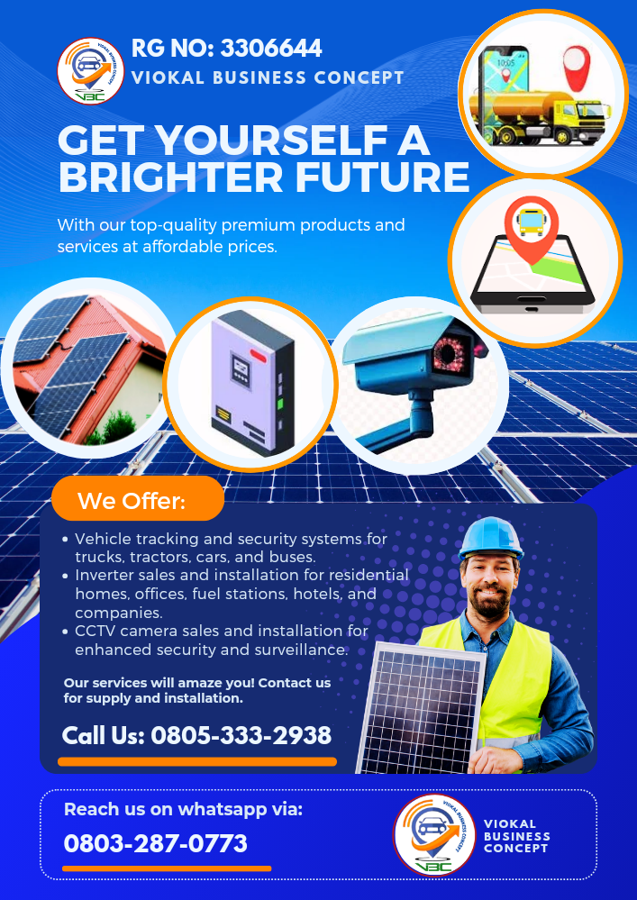 Promotional flyer sample